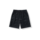 Men's Allover Letter Jacquard Shorts